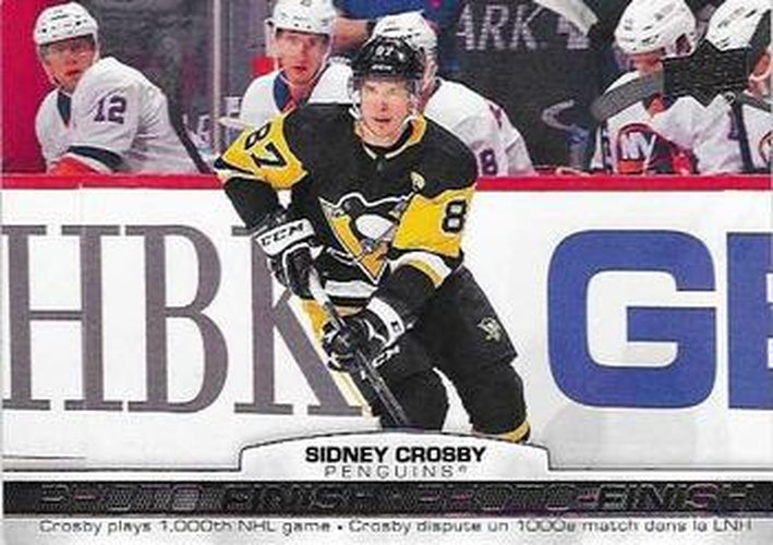 #PF-15 Sidney Crosby - Pittsburgh Penguins - 2021-22 Upper Deck Tim Hortons - Photo Finish Hockey