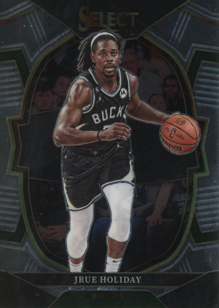 #15 Jrue Holiday - Milwaukee Bucks - 2022-23 Panini Select Basketball