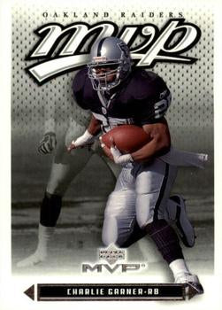 #15 Charlie Garner - Oakland Raiders - 2003 Upper Deck MVP Football