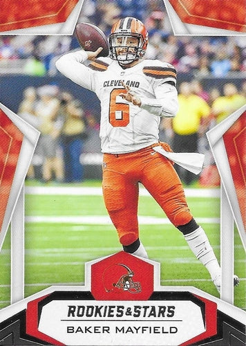 #15 Baker Mayfield - Cleveland Browns - 2019 Panini Rookies & Stars Football