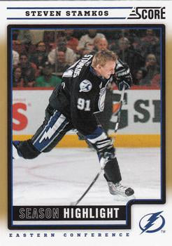 #15 Steven Stamkos - Tampa Bay Lightning - 2012-13 Score - Gold Rush Hockey
