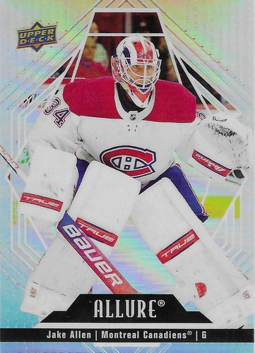 #15 Jake Allen - Montreal Canadiens - 2022-23 Upper Deck Allure Hockey