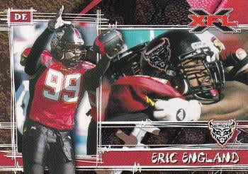 #15 Eric England - San Francisco Demons - 2001 Topps XFL Football
