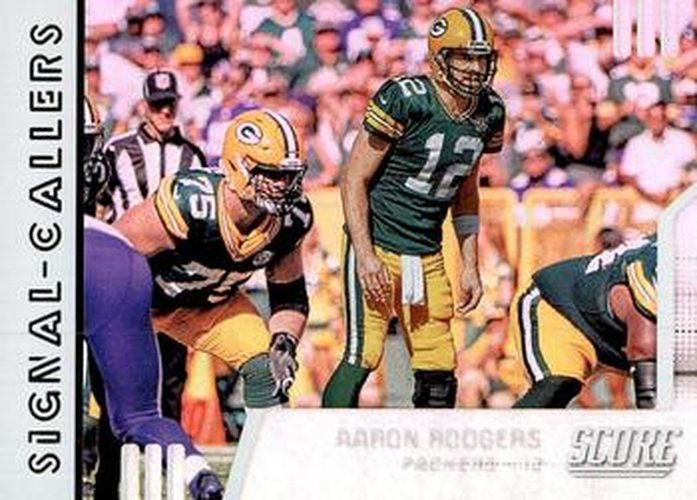 #SC-15 Aaron Rodgers - Green Bay Packers - 2019 Score - Signal-Callers Football
