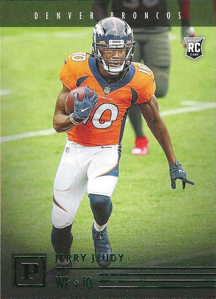 #PA-15 Jerry Jeudy - Denver Broncos - 2020 Panini Chronicles - Panini Green Football
