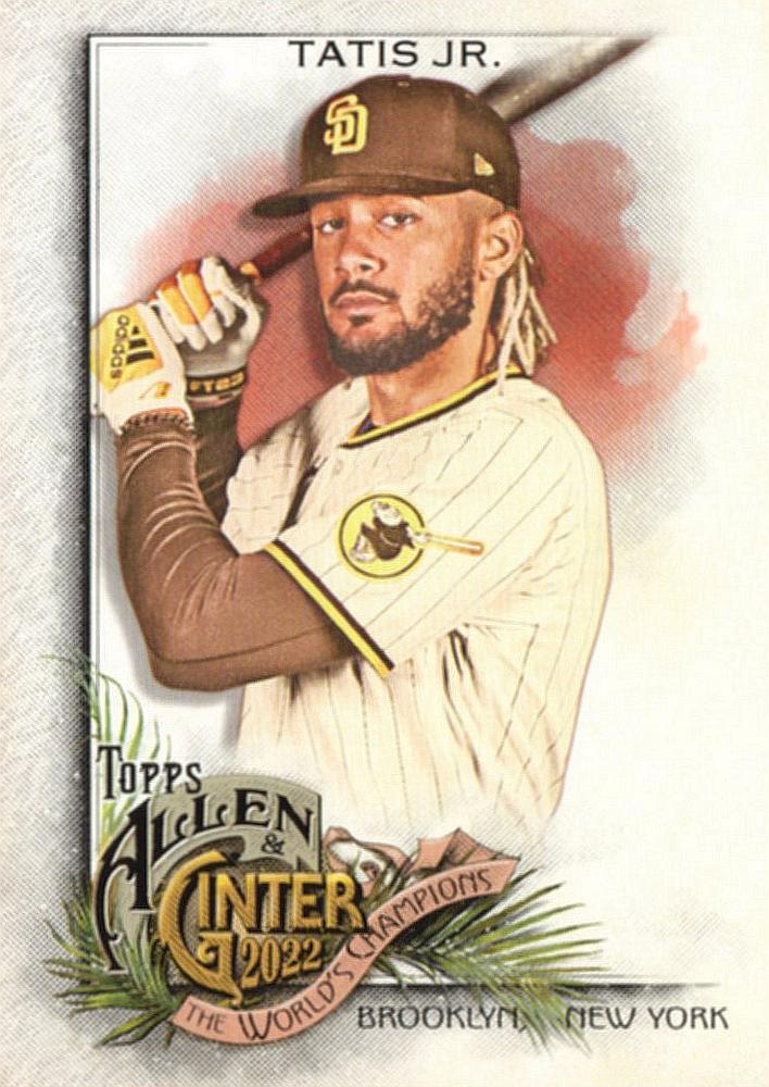 #15 Fernando Tatis Jr. - San Diego Padres - 2022 Topps Allen & Ginter Baseball
