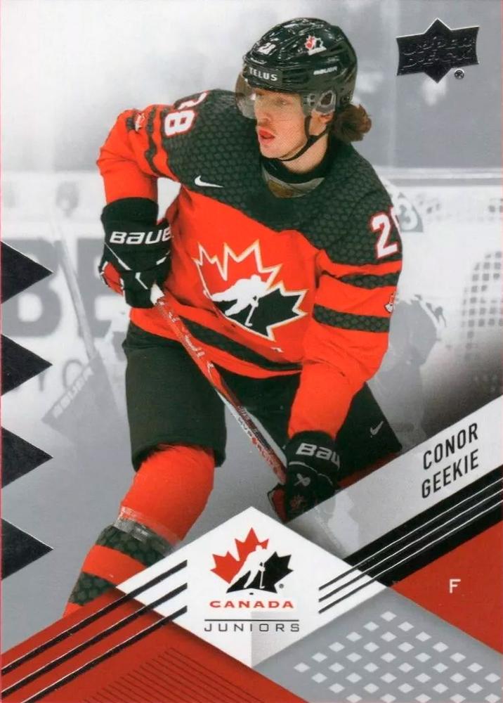 #15 Conor Geekie - Canada - 2024 Upper Deck Team Canada Juniors Hockey