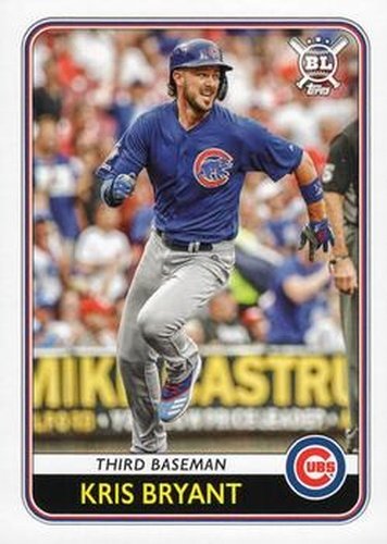 #160 Kris Bryant - Chicago Cubs - 2020 Topps Big League Baseball