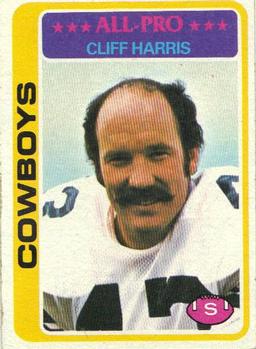 #160 Cliff Harris - Dallas Cowboys - 1978 Topps Football