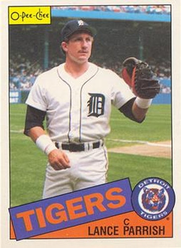 #160 Lance Parrish - Detroit Tigers - 1985 O-Pee-Chee Baseball