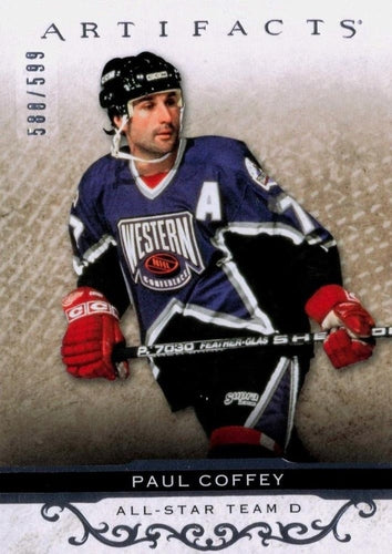 #160 Paul Coffey - Detroit Red Wings - 2021-22 Upper Deck Artifacts Hockey
