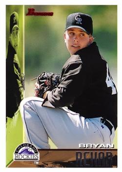 #160 Bryan Rekar - Colorado Rockies - 1995 Bowman Baseball