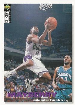 #160 Lee Mayberry - Milwaukee Bucks - 1995-96 Collector's Choice Basketball