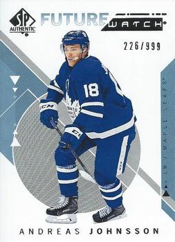 #160 Andreas Johnsson - Toronto Maple Leafs - 2018-19 SP Authentic Hockey