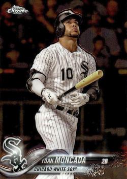 #160 Yoan Moncada - Chicago White Sox - 2018 Topps Chrome Baseball