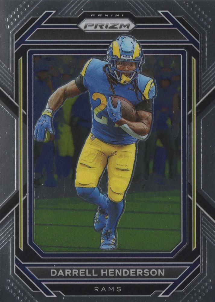 #160 Darrell Henderson - Los Angeles Rams - 2022 Panini Prizm Football