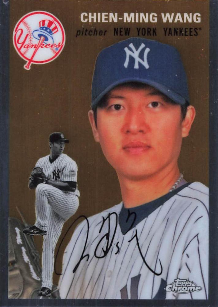 #161 Chien-Ming Wang - New York Yankees - 2023 Topps Chrome Platinum Anniversary Baseball