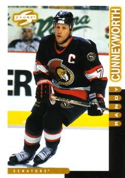 #161 Randy Cunneyworth - Ottawa Senators - 1997-98 Score Hockey
