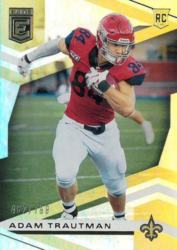 #161 Adam Trautman - New Orleans Saints - 2020 Donruss Elite Football