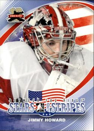 #161 Jimmy Howard - USA - 2011-12 In The Game Between The Pipes Hockey
