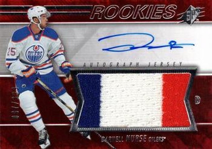 #161 Darnell Nurse - Edmonton Oilers - 2014-15 SPx Hockey