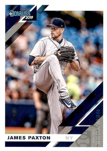 #161 James Paxton - New York Yankees - 2019 Donruss Baseball