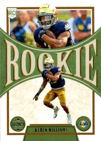 #161 Kyren Williams - Los Angeles Rams - 2022 Panini Legacy Football