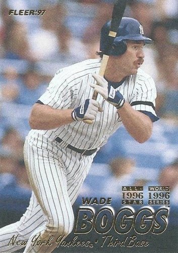 #161 Wade Boggs - New York Yankees - 1997 Fleer Baseball