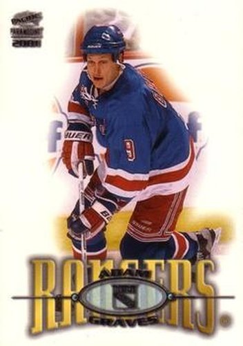#161 Adam Graves - New York Rangers - 2000-01 Pacific Paramount Hockey