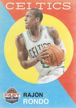#161 Rajon Rondo - Boston Celtics - 2011-12 Panini Past & Present Basketball