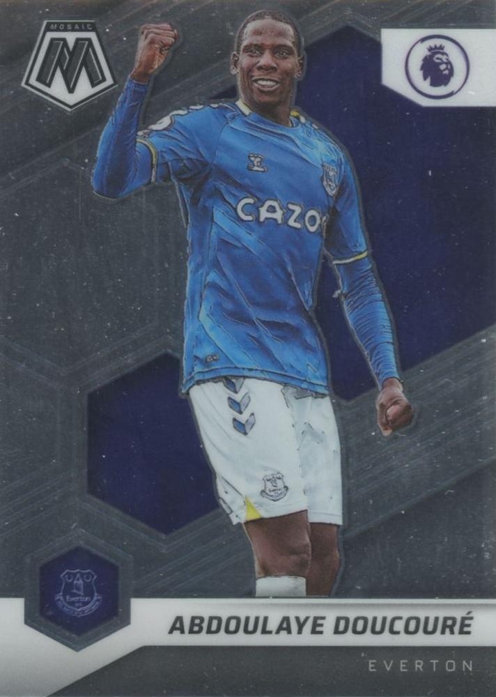 #161 Abdoulaye Doucoure - Everton - 2021-22 Panini Mosaic Premier League Soccer
