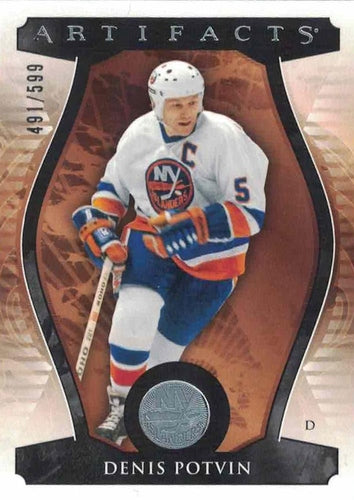 #162 Denis Potvin - New York Islanders - 2023-24 Upper Deck Artifacts Hockey