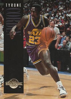 #162 Tyrone Corbin - Utah Jazz - 1994-95 SkyBox Premium Basketball