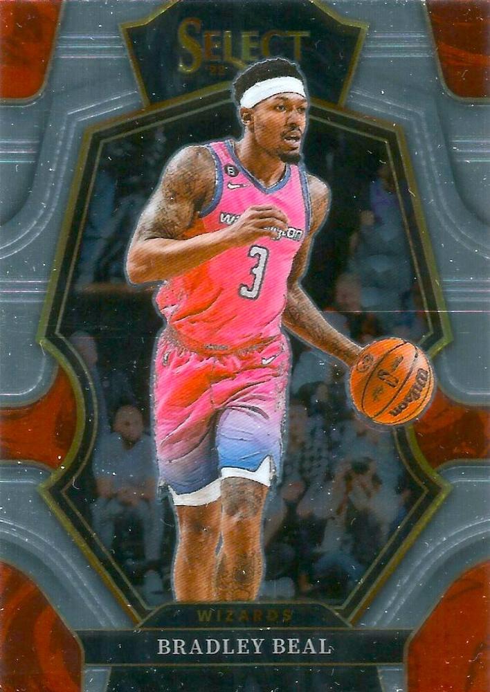 #162 Bradley Beal - Washington Wizards - 2022-23 Panini Select Basketball