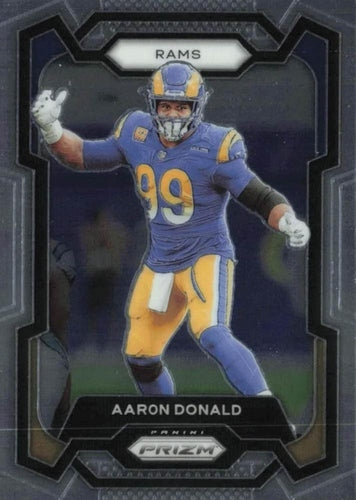 #162 Aaron Donald - Los Angeles Rams - 2023 Panini Prizm Football