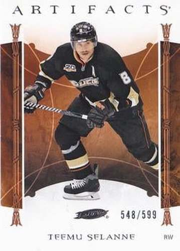 #162 Teemu Selanne - Anaheim Ducks - 2022-23 Upper Deck Artifacts Hockey