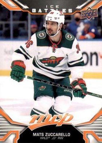 #162 Mats Zuccarello - Minnesota Wild - 2022-23 Upper Deck MVP - Ice Battles Hockey