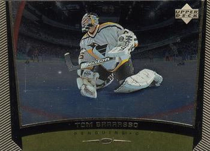 #162 Tom Barrasso - Pittsburgh Penguins - 1998-99 Upper Deck Gold Reserve Hockey