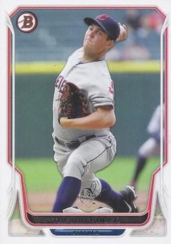 #162 Trevor Bauer - Cleveland Indians - 2014 Bowman Baseball