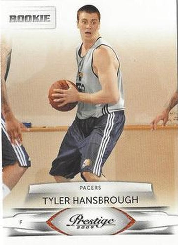#163 Tyler Hansbrough - Indiana Pacers - 2009-10 Panini Prestige Basketball