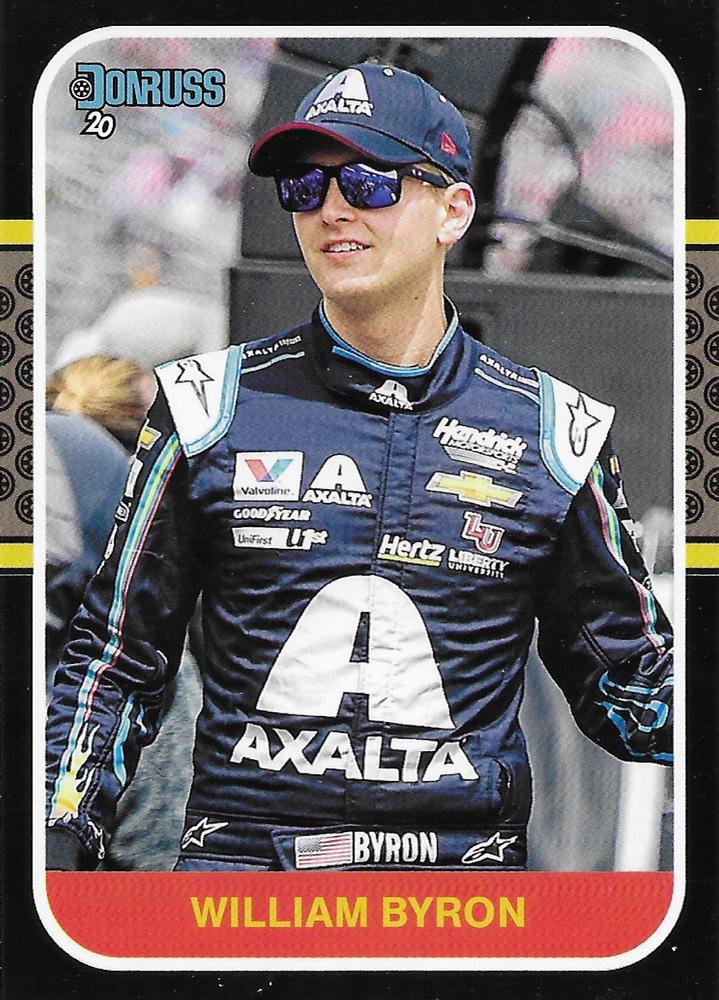 #163 William Byron - Hendrick Motorsports - 2020 Donruss Racing