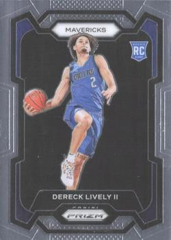 #163 Dereck Lively II - Dallas Mavericks - 2023-24 Panini Prizm Basketball