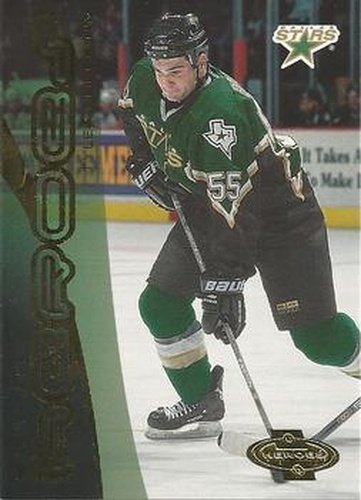 #163 Tyler Bouck - Dallas Stars - 2000-01 Upper Deck Heroes Hockey