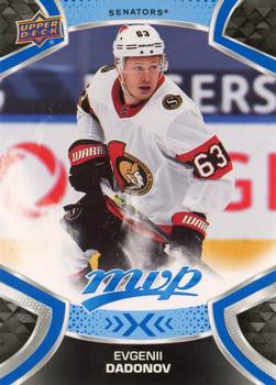 #163 Evgenii Dadonov - Ottawa Senators - 2021-22 Upper Deck MVP - Blue Hockey
