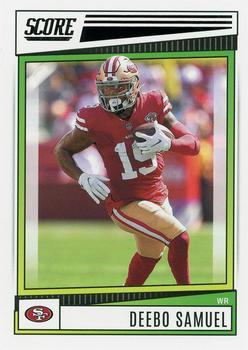 #163 Deebo Samuel - San Francisco 49ers - 2022 Score Football