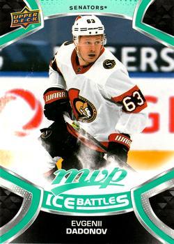 #163 Evgenii Dadonov - Ottawa Senators - 2021-22 Upper Deck MVP - Ice Battles Hockey