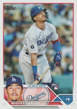#163 Miguel Vargas - Los Angeles Dodgers - 2023 Topps Baseball