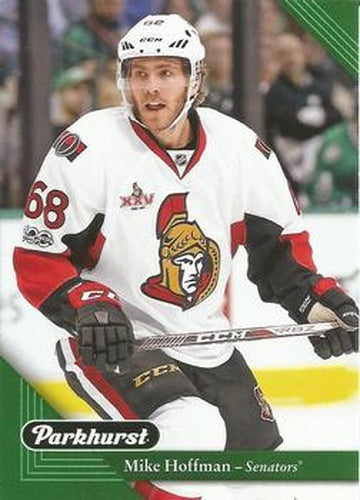 #163 Mike Hoffman - Ottawa Senators - 2017-18 Parkhurst Hockey