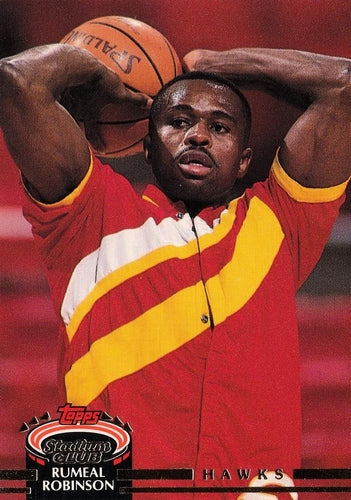 #163 Rumeal Robinson - Atlanta Hawks - 1992-93 Stadium Club Basketball