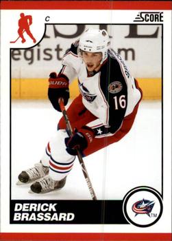 #163 Derick Brassard - Columbus Blue Jackets - 2010-11 Score Hockey